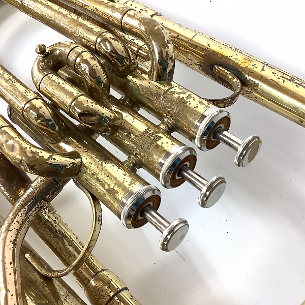 実際に弊社で買取させて頂いた★【ジャンク】YAMAHA/ヤマハ YAH-202 アルトホルン ハードケース付きの画像 6枚目