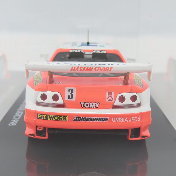 実際に弊社で買取させて頂いたEBBRO/エブロ 1/43 NISSAN 日産 ユニシア ジェックス スカイラインR33 JGTC 1998 #3 44194の画像 2枚目