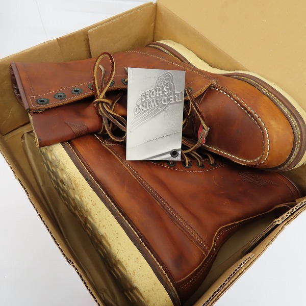 RED WING/レッドウイング モックトゥ RW-1906 100周年モデル 1906/9.5D