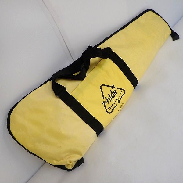 実際に弊社で買取させて頂いた★Burny FERNANDES/バーニー Yellow Heart Jr イエローハートhideモデル アンプ内蔵ミニエレキギター ソフトケース付の画像 8枚目