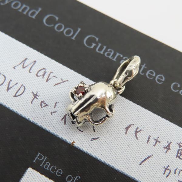 実際に弊社で買取させて頂いた【ギャラ付き】Bloody Mary/ブラッディマリー 化け猫ペンダント/トップ/チャーム/ガーネット DVDキャンペーン