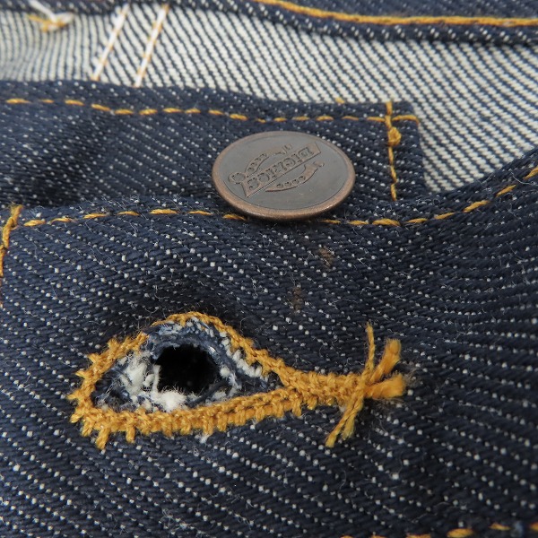 実際に弊社で買取させて頂いたDickies/ディッキーズ デニムパンツ/ジーンズ 9393NB/42×32の画像 8枚目