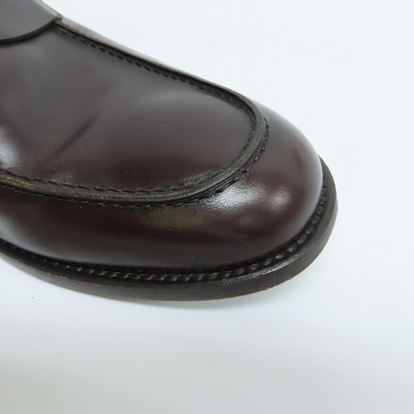 実際に弊社で買取させて頂いたGIORGIO ARMANI/ジョルジオアルマーニ コインローファー/UK9.5の画像 6枚目