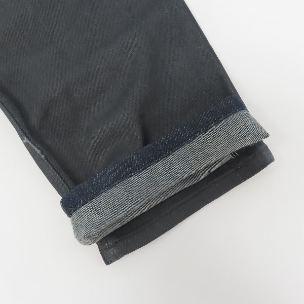 実際に弊社で買取させて頂いたDIESEL BLACK GOLD/ディーゼル ブラックゴールド ボタンフライ ブラックデニムパンツ/30の画像 8枚目