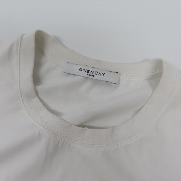 実際に弊社で買取させて頂いた【JPタグ】GIVENCHY/ジバンシィ フェイデッド プリント Ｔシャツ/カットソー BM70M33002/Mの画像 6枚目