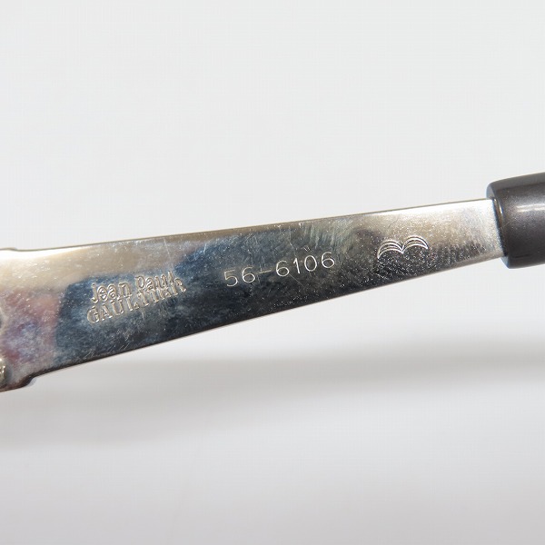 実際に弊社で買取させて頂いたJean Paul GAULTIER/ジャンポールゴルチエ ヴィンテージ バネデザイン サングラス/アイウェア 56-6106の画像 4枚目