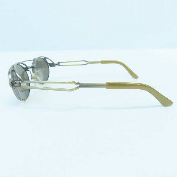実際に弊社で買取させて頂いたJean Paul GAULTIER/ジャンポールゴルチエ ヴィンテージ オーバルブリッジデザイン サングラス/アイウェア 56-7107の画像 2枚目