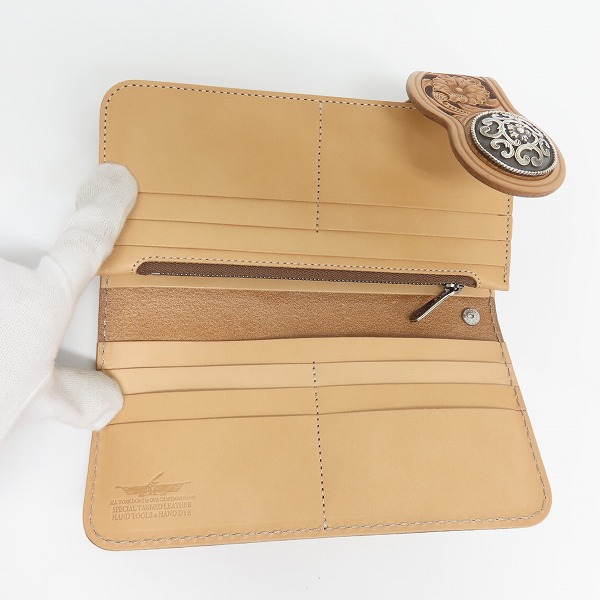 実際に弊社で買取させて頂いたFUNNY/ファニー シェリダン ウォレット クラフトSS の画像 4枚目