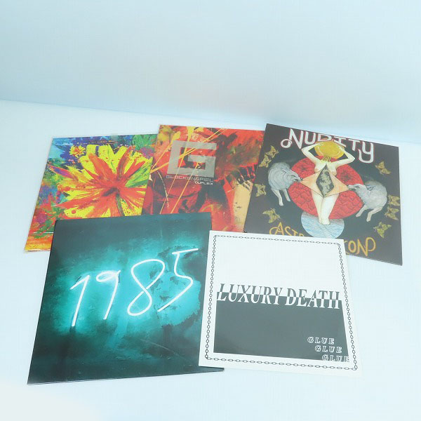 実際に弊社で買取させて頂いた【未開封】Zun Zun Egui/Glockenspiel/Luxury Death他 洋楽/ロック LPレコード/10インチアナログレコード 5枚セット