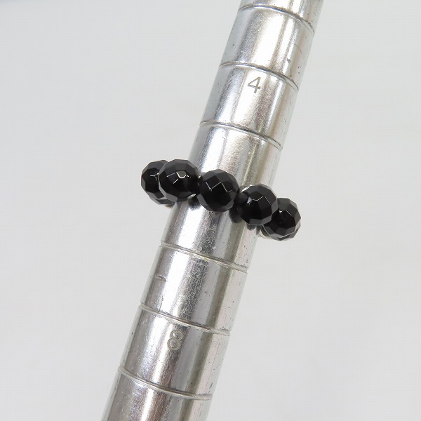 実際に弊社で買取させて頂いたDEAL DESIGN/ディールデザイン ブラックスピネルリング/Fの画像 7枚目