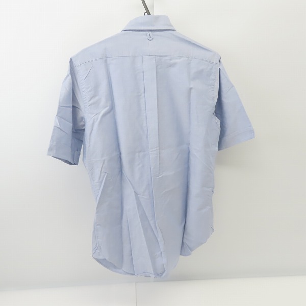 実際に弊社で買取させて頂いたBLACK FLEECE by Brooks Brothers/ブラックフリース バイ ブルックスブラザーズ オックスフォードシャツ 半袖 ブルー/BB2の画像 1枚目