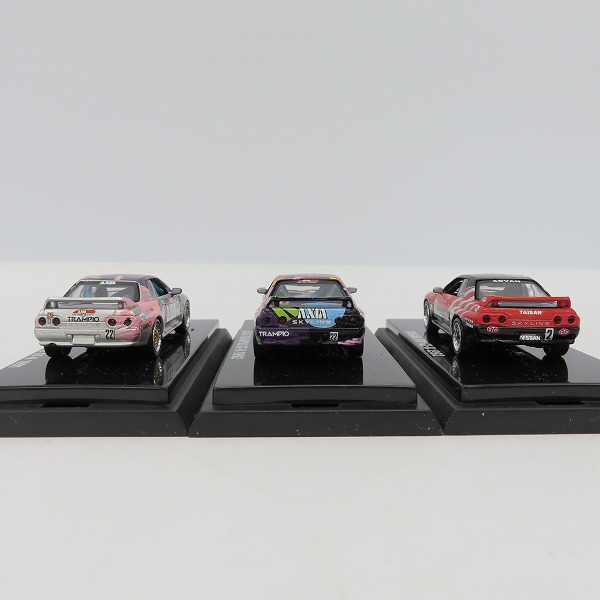 実際に弊社で買取させて頂いたKyosho/京商 1/64 AXIA TRANMPIO GT-R/TAISAN STP GT-R 1992/1991 ミニカー 3点セットの画像 2枚目