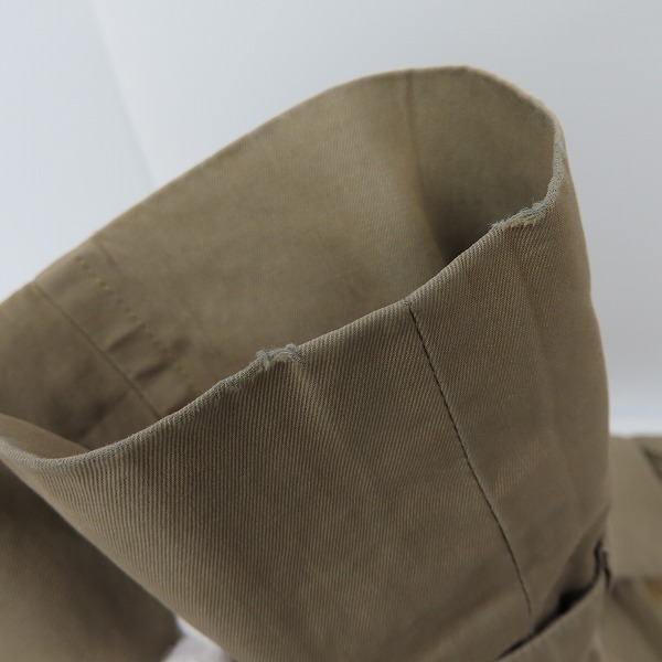 実際に弊社で買取させて頂いたBurberrys/バーバリーズ 裏地チェック柄 トレンチコート の画像 7枚目