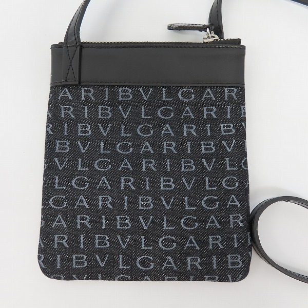 実際に弊社で買取させて頂いたBVLGARI/ブルガリ ロゴマニア デニムショルダーポーチの画像 1枚目