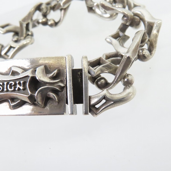 実際に弊社で買取させて頂いたDEAL DESIGN/ディールデザイン ID ロゴ ブレスレットの画像 7枚目