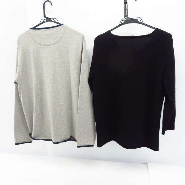 実際に弊社で買取させて頂いたBLUE BLUE/ブルーブルー San Francisco/サンフランシスコ カーディガン/Vネックニット L/2点セットの画像 1枚目