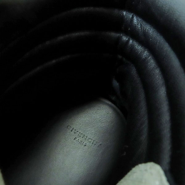 実際に弊社で買取させて頂いたGIVENCHY/ジバンシィ ハイカット スニーカー/41の画像 4枚目