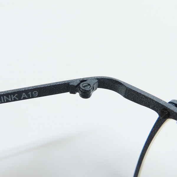実際に弊社で買取させて頂いたAnne et Valentin/アンバレンタイン LINK A19 メガネフレーム/アイウエアの画像 5枚目