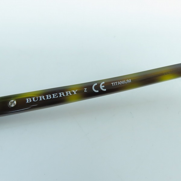 実際に弊社で買取させて頂いたBURBERRY/バーバリー 眼鏡 メガネフレーム/アイウェア B1296TDの画像 4枚目