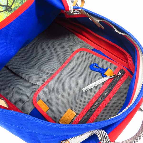 実際に弊社で買取させて頂いたLOEWE/ロエベ ELNバックパック キャンバス×レザー 301.50AU40 の画像 4枚目