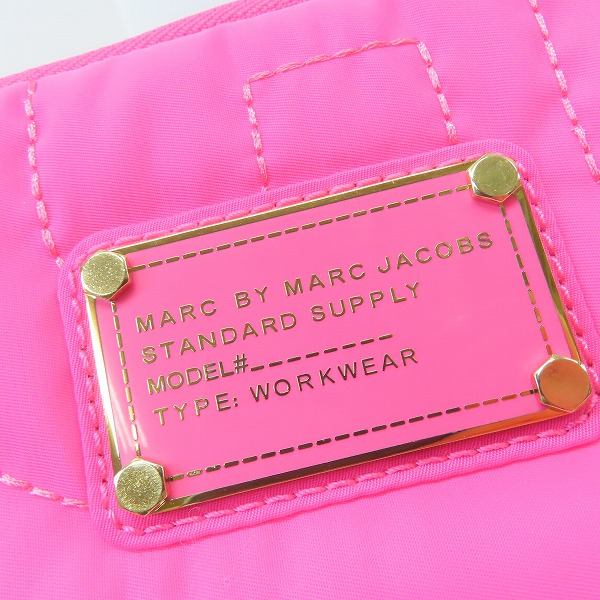 実際に弊社で買取させて頂いた【未使用】Marc by Marc Jacobs/マークバイマークジェイコブス ノックアウトピンク PC/タブレットケース 2点セットの画像 3枚目