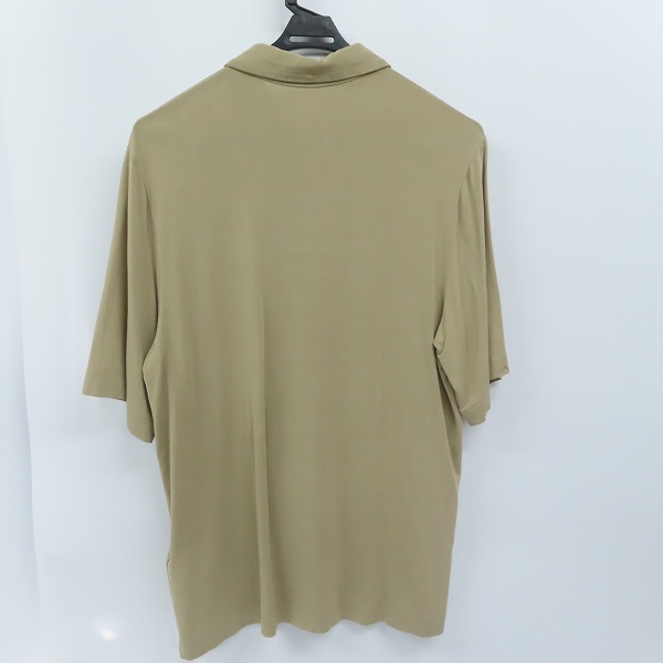 実際に弊社で買取させて頂いたLACOSTE/ラコステ レーヨン 半袖ポロシャツ Mの画像 1枚目