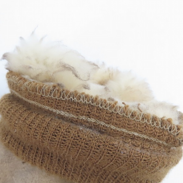 実際に弊社で買取させて頂いたSchott/ショット B-6 ムートンレザーフライトジャケット/36の画像 5枚目