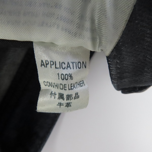 実際に弊社で買取させて頂いたDIESEL BLACK GOLD/ディーゼル ブラックゴールド ボタンフライ ブラックデニムパンツ/30の画像 6枚目