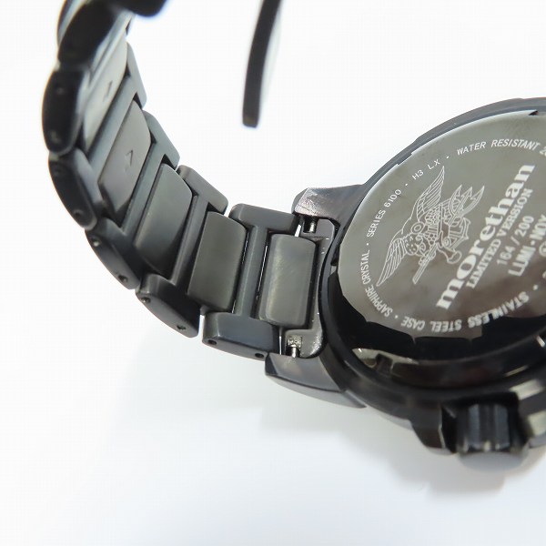 実際に弊社で買取させて頂いたmorethan BRANZINO×LUMINOX/モアザンブランジーノ×ルミノックス 200個限定 コラボウォッチ 6100の画像 6枚目