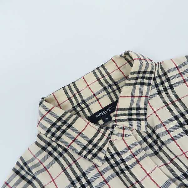 実際に弊社で買取させて頂いたBURBERRY LONDON/バーバリーロンドン チェック柄 長袖シャツ/Mの画像 4枚目