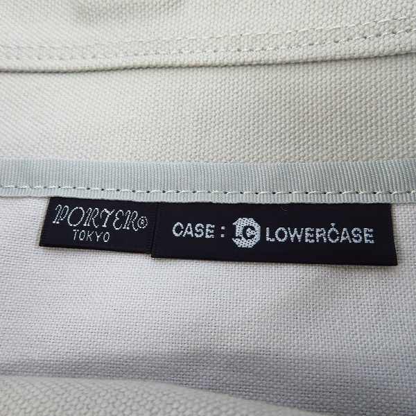実際に弊社で買取させて頂いたPORTER/ポーター×URBAN RESEARCH/アーバンリサーチ LOWERCACE キャンバストートバッグの画像 4枚目