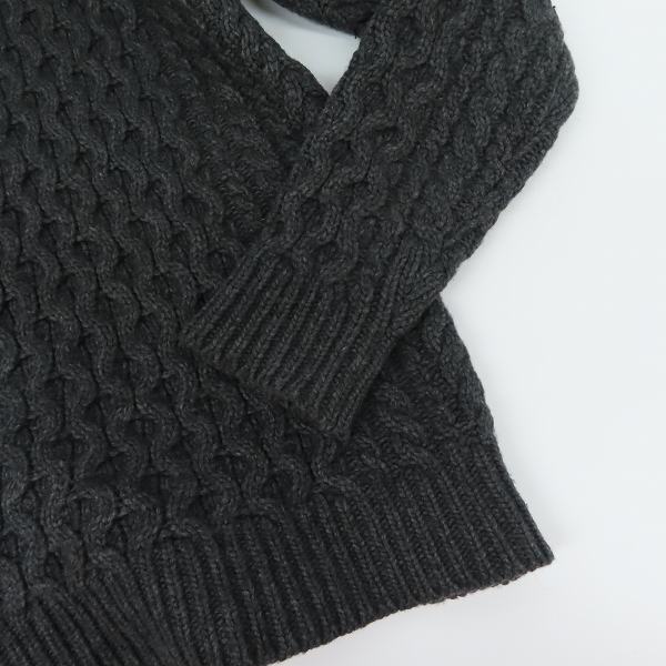 実際に弊社で買取させて頂いたDIESEL BLACK GOLD/ディーゼル ブラックゴールド タートルネックハイゲージニット/size：Mの画像 6枚目