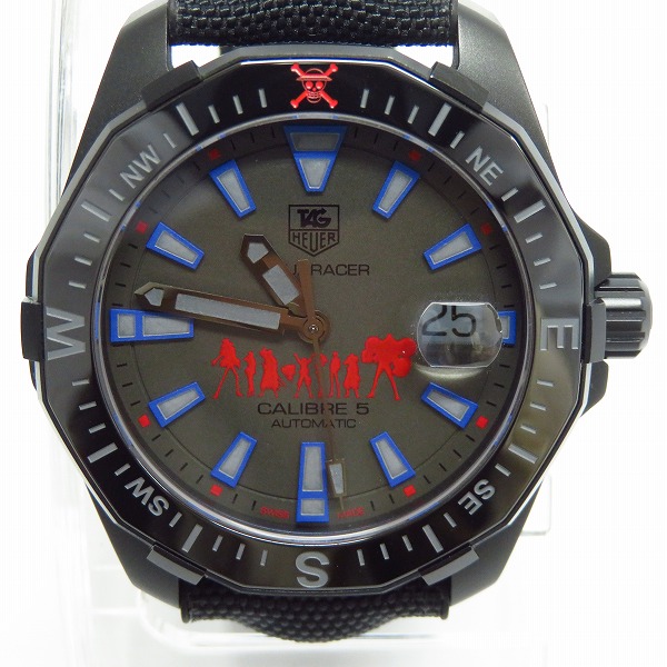 実際に弊社で買取させて頂いた【ギャラ付き】TAG Heuer×ONE PIECE/タグホイヤー×ワンピース ファントム 日本1000本限定 WAY218D.FC6364の画像 1枚目
