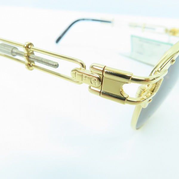 実際に弊社で買取させて頂いたJean Paul GAULTIER/ジャンポールゴルチエ ヴィンテージ ネジデザイン サングラス/アイウェア 56-4177の画像 6枚目