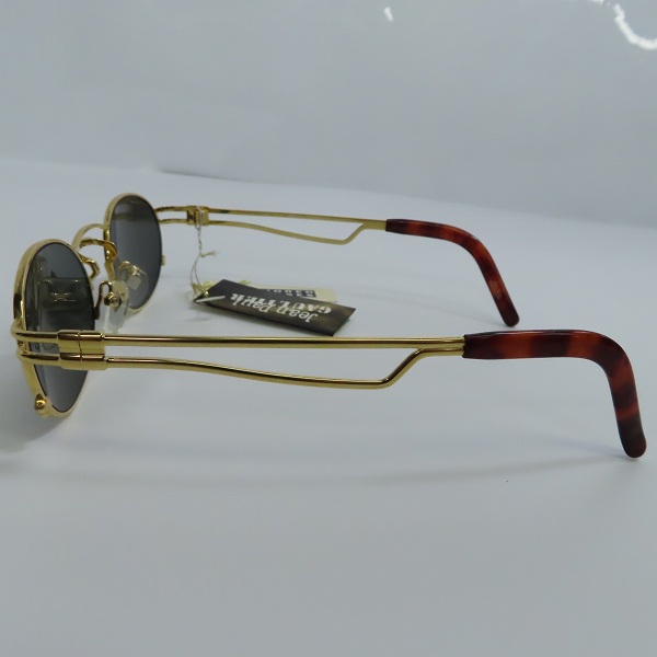 実際に弊社で買取させて頂いたJean Paul GAULTIER/ジャンポールゴルチエ ヴィンテージ オーバルフレーム サングラス/アイウェア 56-3173の画像 2枚目
