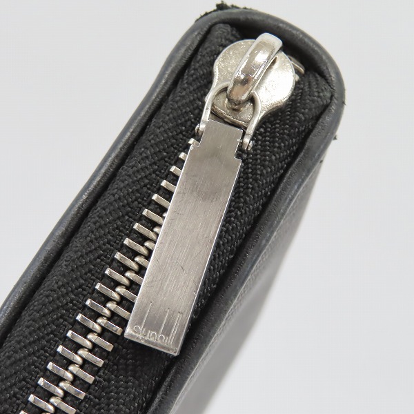 実際に弊社で買取させて頂いたdunhill/ダンヒル WINDSOR/ウィンザー ラウンドファスナー ロングウォレット/長財布の画像 8枚目