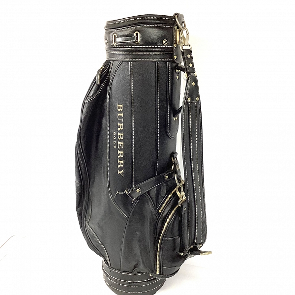 実際に弊社で買取させて頂いた【観賞用】BURBERRY GOLF/バーバリー 6分割キャディバッグの画像 2枚目