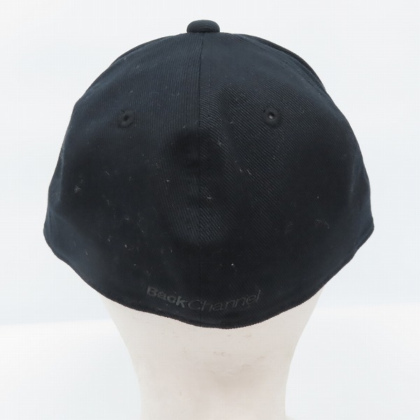 実際に弊社で買取させて頂いたBackChannel/バックチャンネル ロゴ刺繍 ベースボールキャップ ブラック/Lの画像 3枚目
