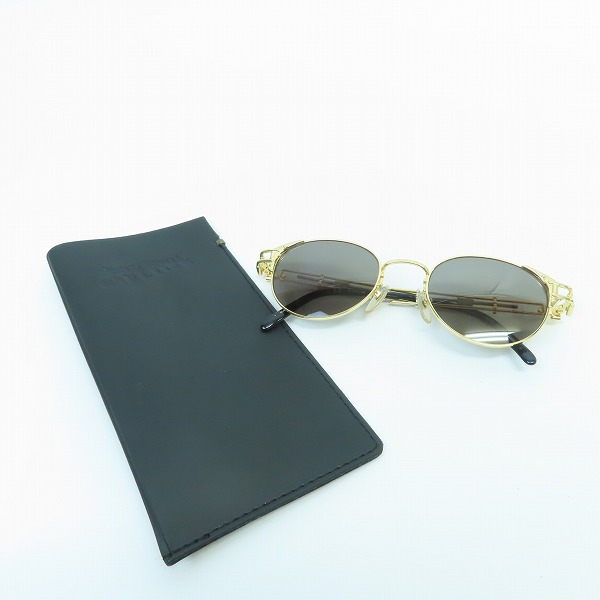 実際に弊社で買取させて頂いたJean Paul GAULTIER/ジャンポールゴルチエ ヴィンテージ ネジデザイン サングラス/アイウェア 56-4177の画像 8枚目