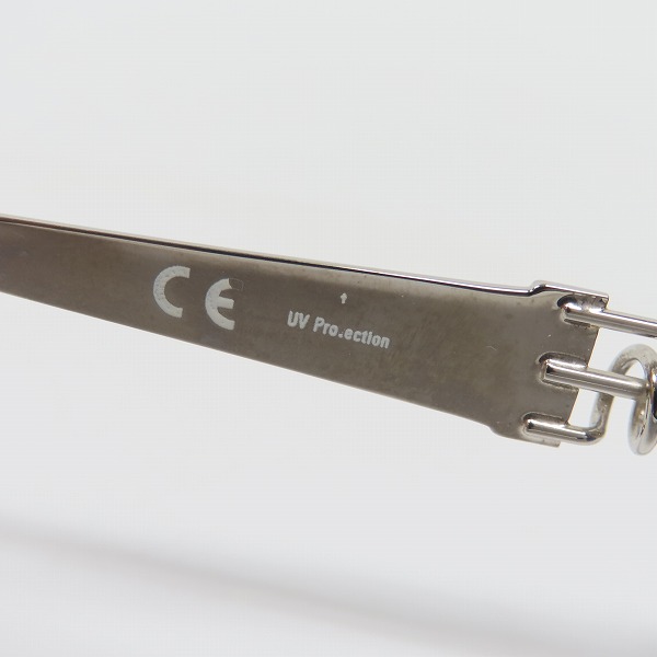 実際に弊社で買取させて頂いたJean Paul GAULTIER/ジャンポールゴルチエ ヴィンテージ バネデザイン サングラス/アイウェア 56-6106の画像 5枚目