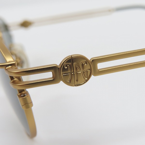 実際に弊社で買取させて頂いたJean Paul GAULTIER/ジャンポールゴルチエ ヴィンテージ オーバルブリッジデザイン サングラス/アイウェア 58-6104の画像 6枚目