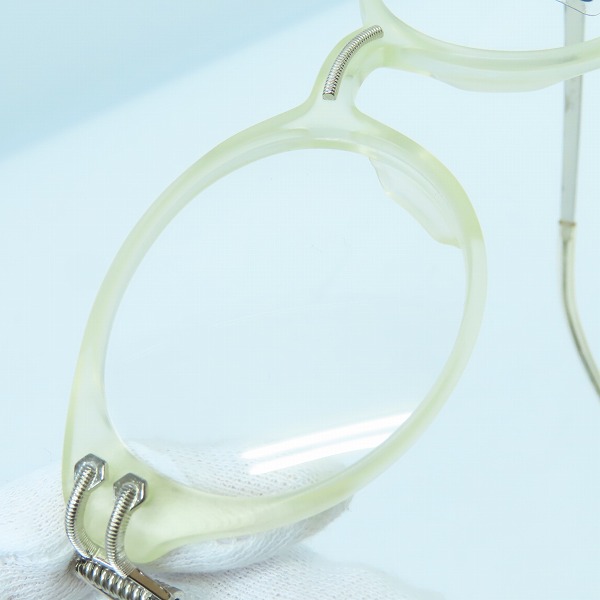 実際に弊社で買取させて頂いたJean Paul GAULTIER/ジャンポールゴルチェ ヴィンテージ メガネフレーム 55-5201の画像 9枚目