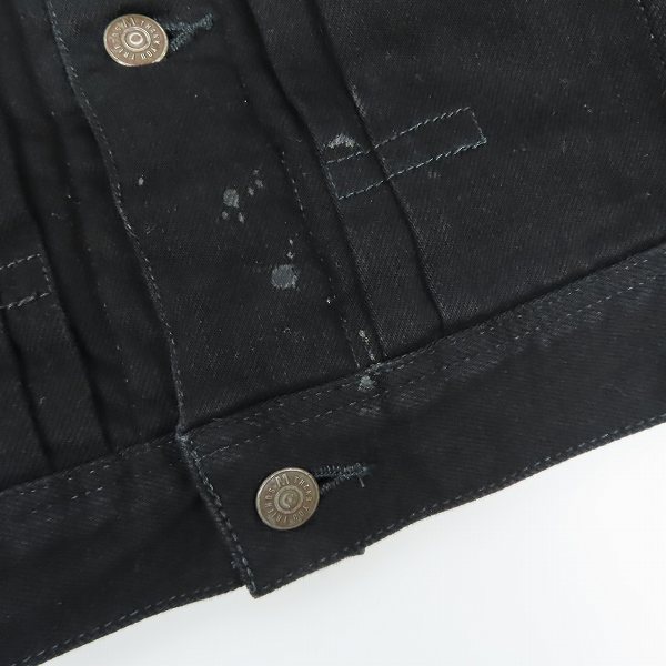 実際に弊社で買取させて頂いたM/エム THANK YOU FRIENDS 内ボア デニムジャケット/Lの画像 7枚目