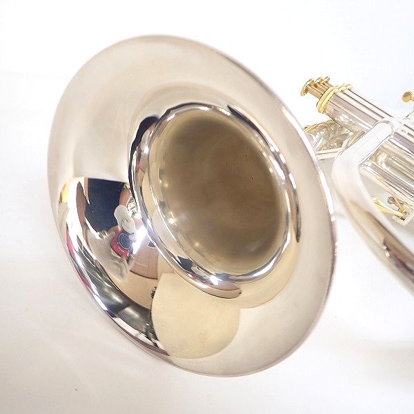 実際に弊社で買取させて頂いたXO/エックスオー HD Flugelhorn/フリューゲルホルン 銀メッキ仕上げの画像 2枚目