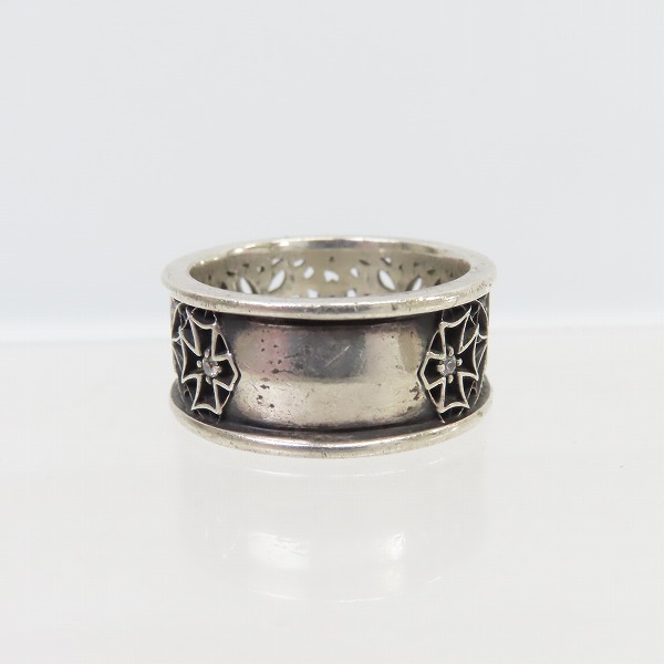 実際に弊社で買取させて頂いたDEAL DESIGN/ディールデザイン クロスウェブリング 21号の画像 2枚目