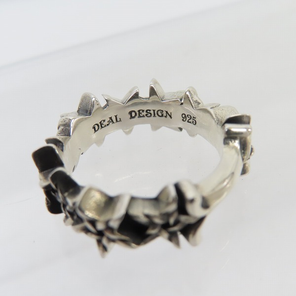 実際に弊社で買取させて頂いたDEAL DESIGN/ディールデザイン ステップスターリング 11号の画像 5枚目