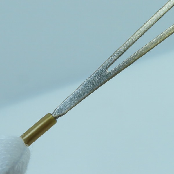 実際に弊社で買取させて頂いたJean Paul GAULTIER/ジャンポールゴルチェ ヴィンテージ メガネフレーム ゴールド 55-6112の画像 7枚目