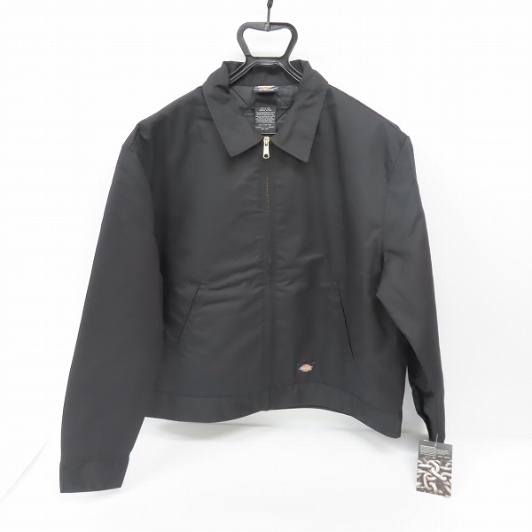 実際に弊社で買取させて頂いた【未使用】Dickies/ディッキーズ LINED EISENHOWER JACKET/ジャケット ブラック TJ15BK/XL