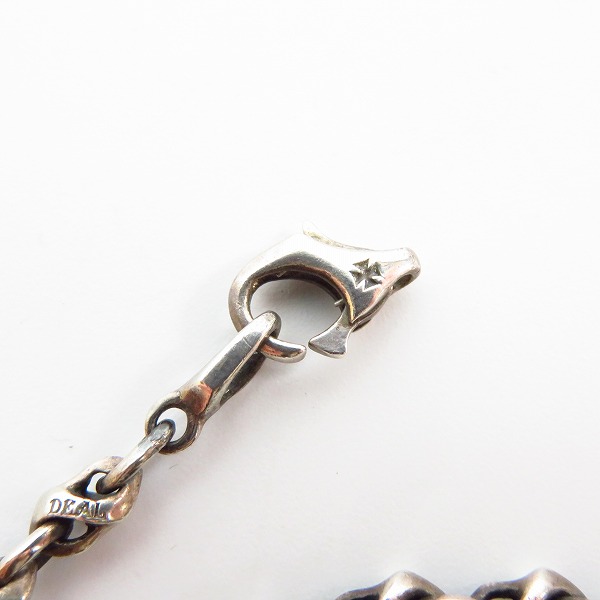 実際に弊社で買取させて頂いた【ジャンク】DEAL DESIGN/ディールデザイン ターンエッジ チェーン ネックレスの画像 2枚目