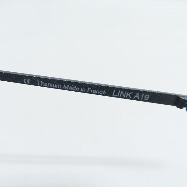 実際に弊社で買取させて頂いたAnne et Valentin/アンバレンタイン LINK A19 メガネフレーム/アイウエアの画像 4枚目